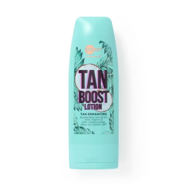 Solait Tan Boost Lotion 200ml, imported from the UK