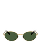 Swarovski oval sunglasses with crystal temples, imported from the UK