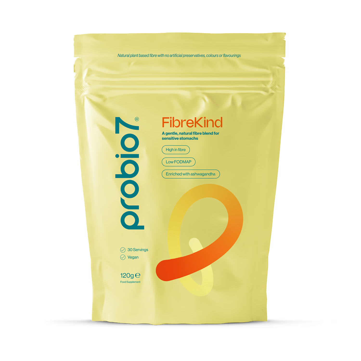 Probio7 FibreKind high-fibre powder 120g (British brand)