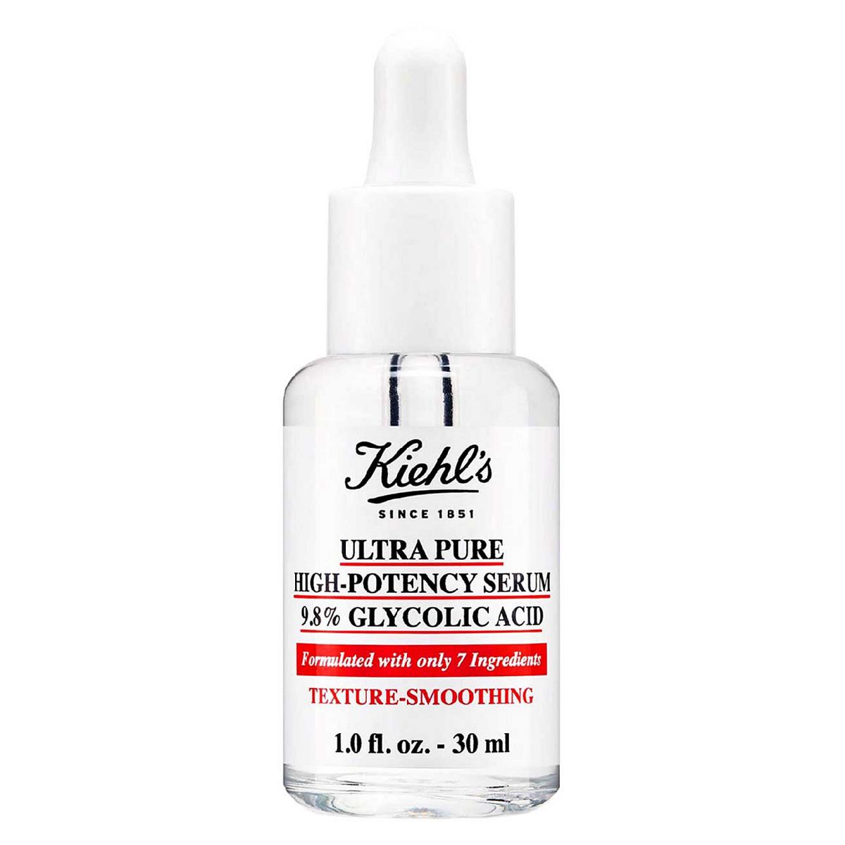 Kiehls Ultra Pure High-Potency Serum 9.8% Glycolic Acid (Texture-Smoothing) 30ml