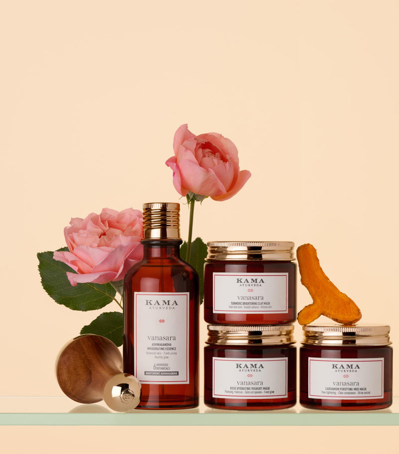 KAMA AYURVEDA Vanasara Rose Hydrating Yoghurt Mask 50ml, UK version