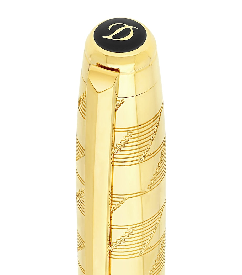 S.T. Dupont Line D Eternity Monogram 1872 ballpoint pen (British brand)