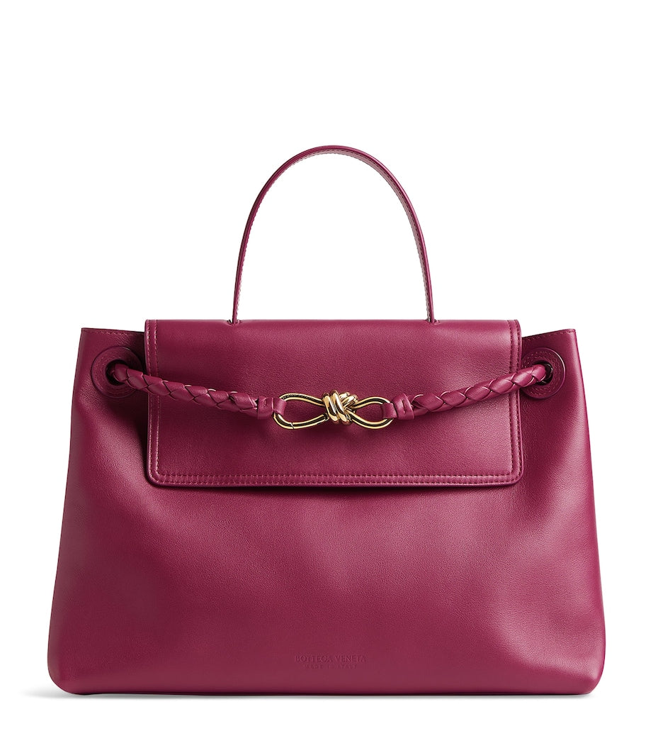 Bottega Veneta Ciao Ciao top-handle bag in calfskin leather, imported from the UK