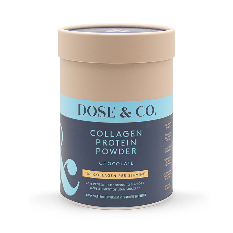 Dose & Co Collagen Protein Powder Chocolate 420g - British product