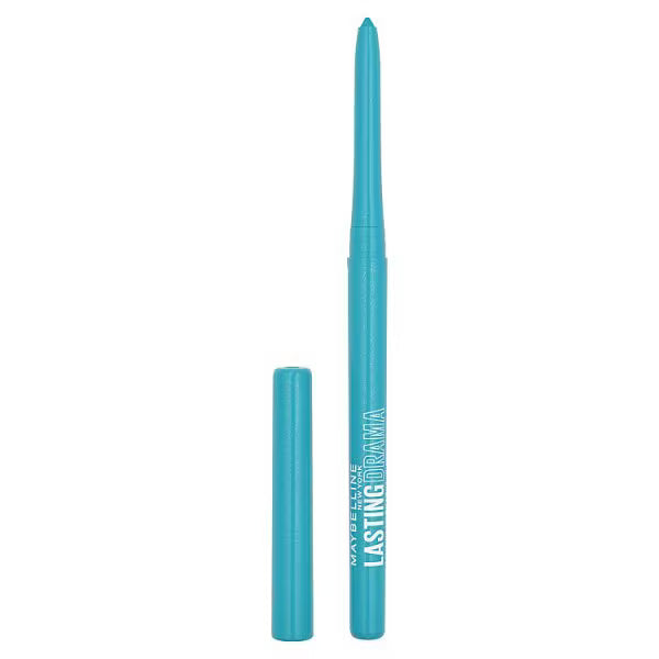 Maybelline pencil eyeliner Breezy Blue, imported from the UK
