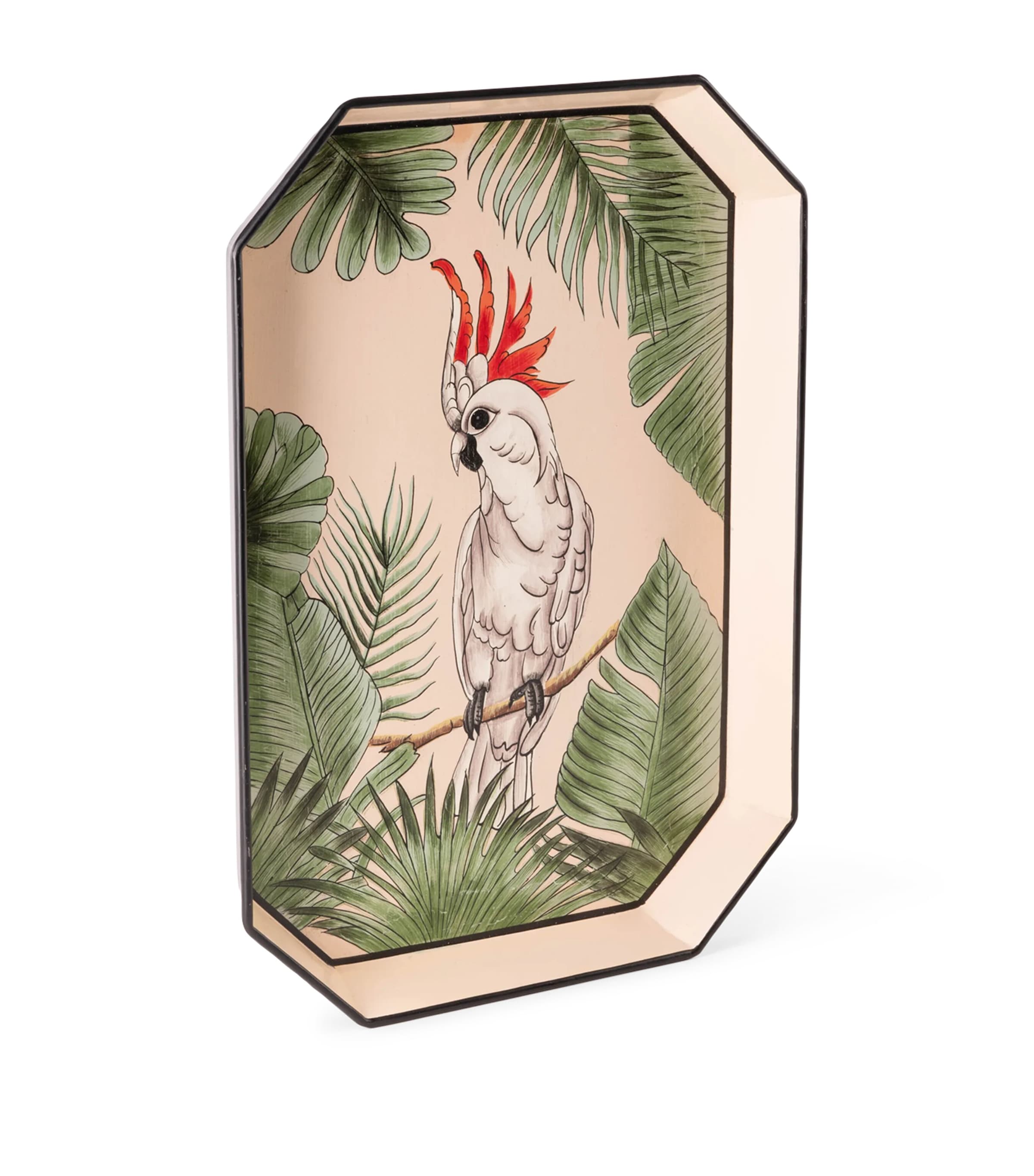 Les Ottomans Cockatoo tray 43cm x 30cm, UK version