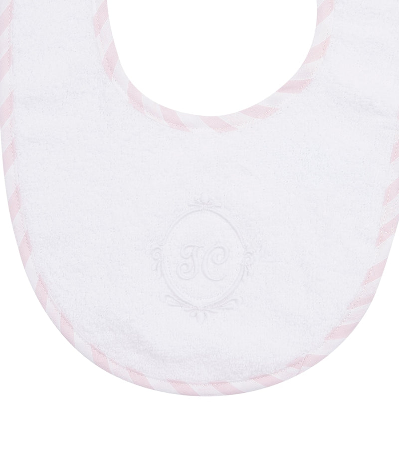 Tartine et Chocolat striped baby bib, imported from the UK