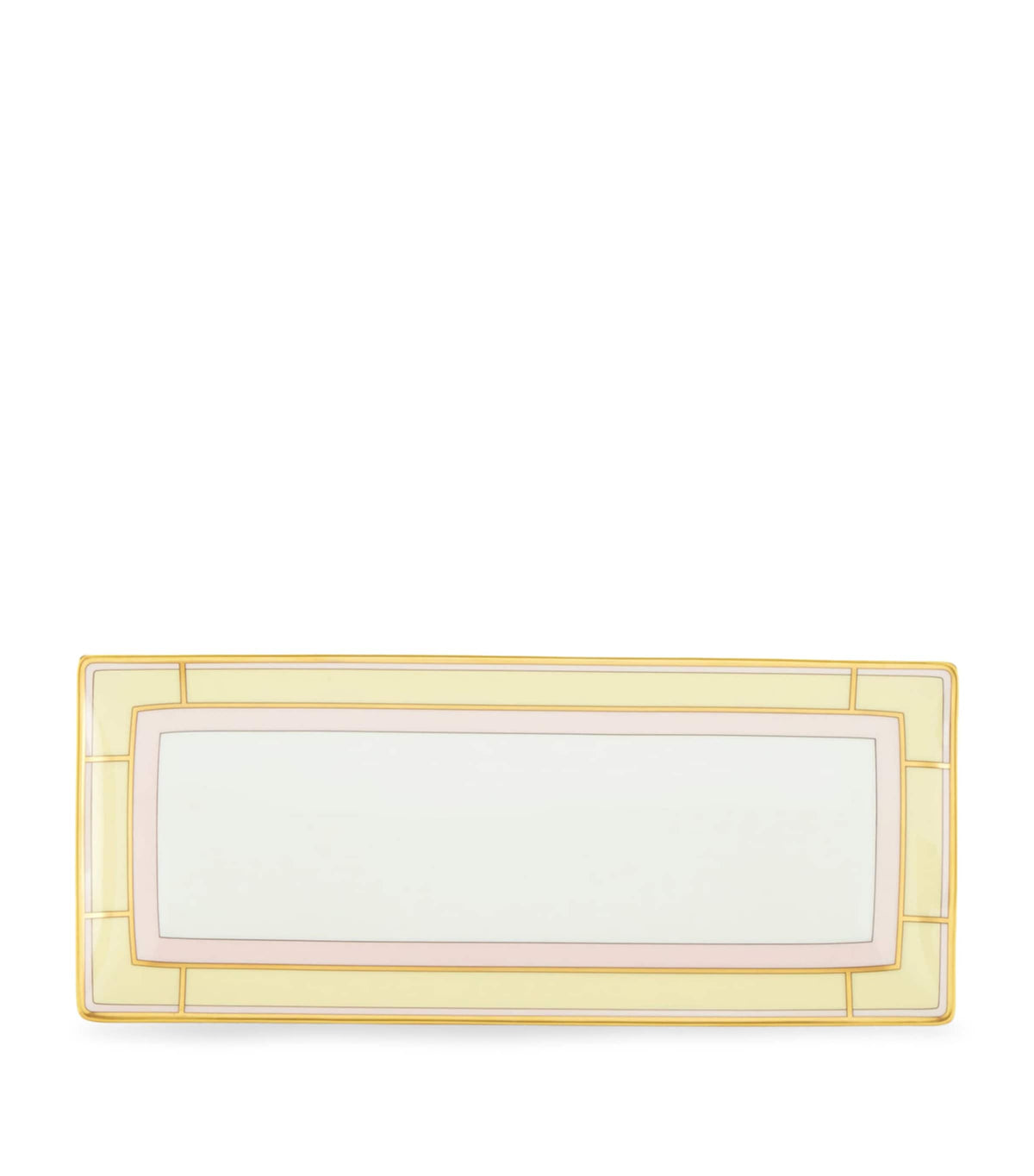 GINORI 1735 porcelain Colonna Diva rectangular change tray 28cm, UK version