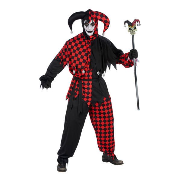 Orion Costumes Adult Halloween Evil Jester Medium GOODS Superdrug   