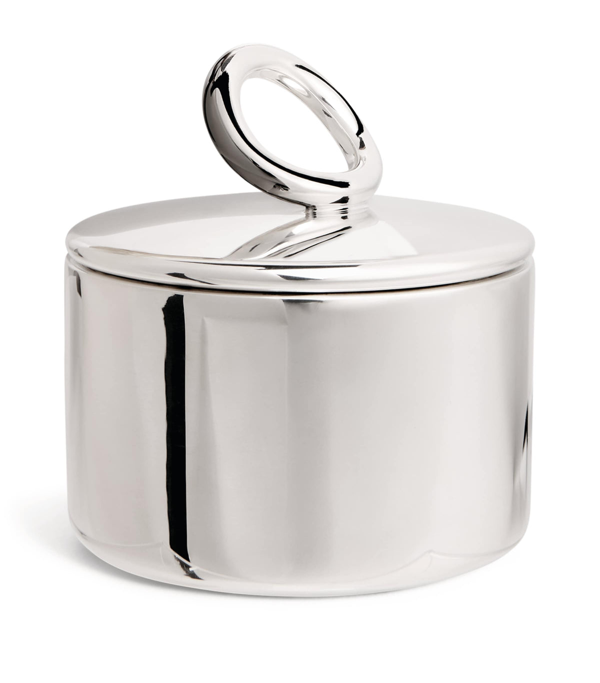 Christofle silver-plated Vertigo sugar bowl - British product