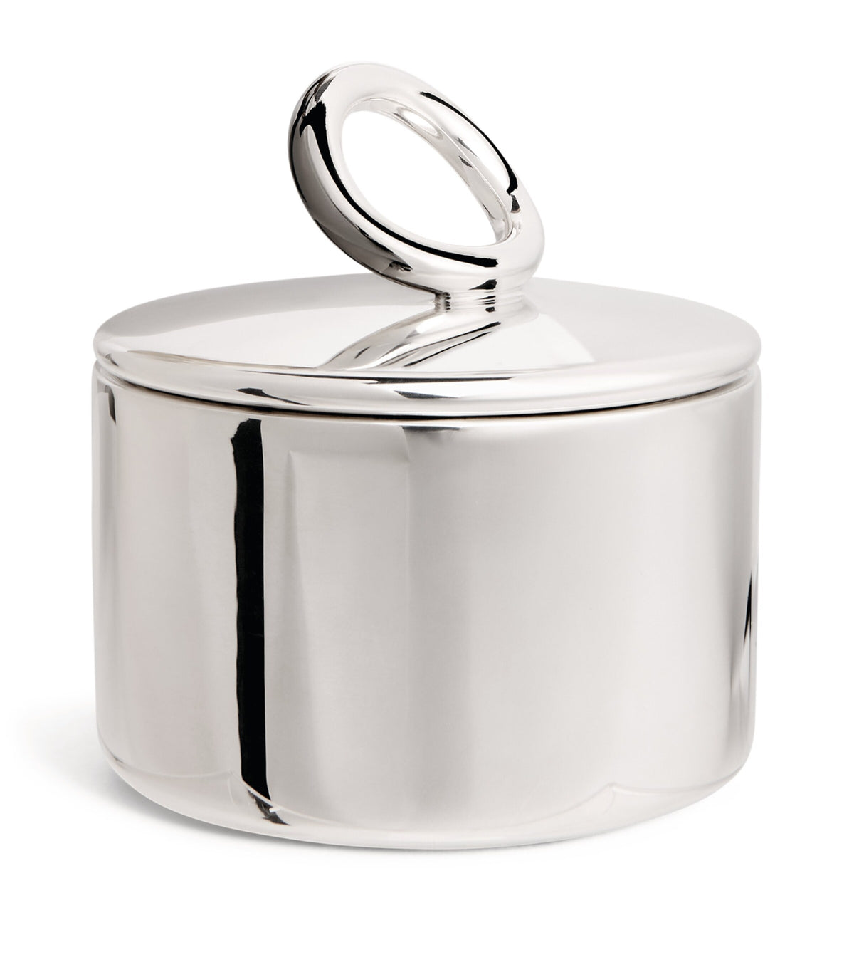 Christofle silver-plated Vertigo sugar bowl - British product