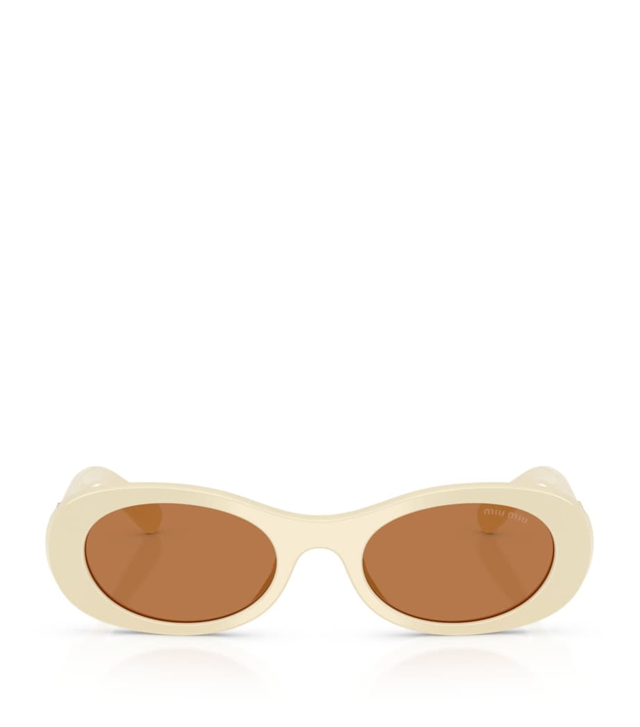 Miu Miu oval acetate sunglasses MU06ZS - British product
