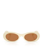Miu Miu oval acetate sunglasses MU06ZS - British product