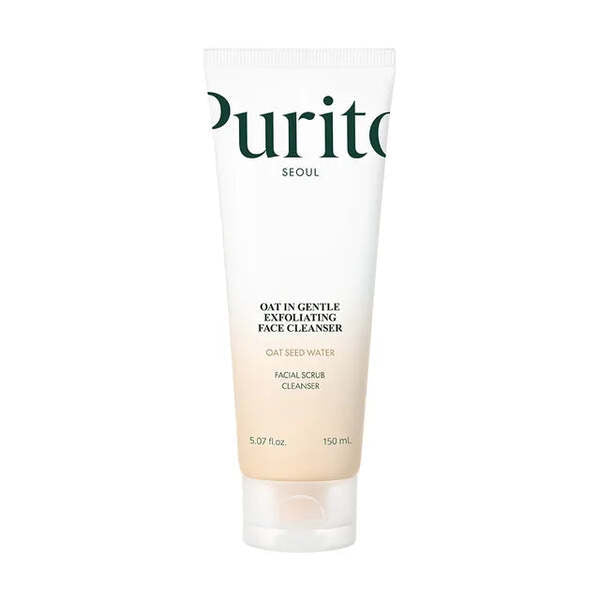 Purito Seoul Oat Gentle Exfoliating Face Cleanser 150ml (British brand)