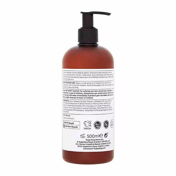 Me+ Salicylic Acid Cleanser 500ml, imported from the UK