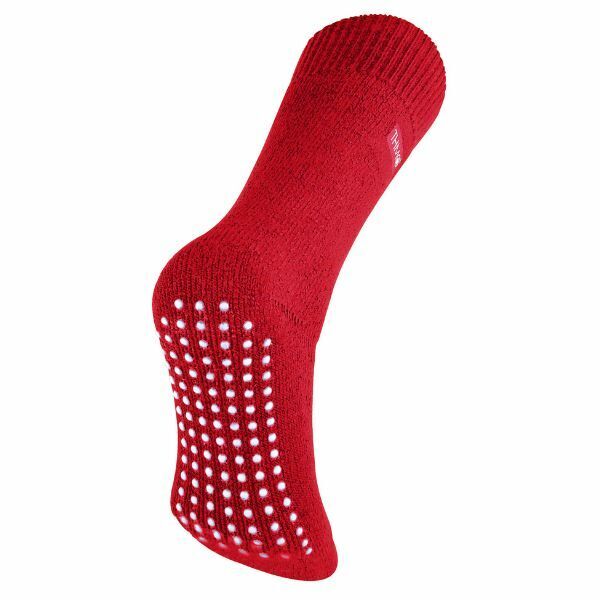 THMO Mens Thermal Fleece Lined Slipper Socks 6-11 UK GOODS Superdrug Red  