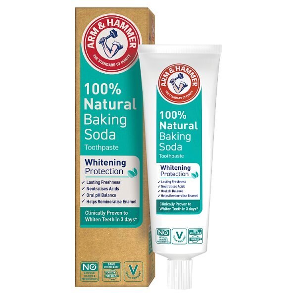 Arm and Hammer 100% Natural Baking Soda Toothpaste 75ml GOODS Superdrug   