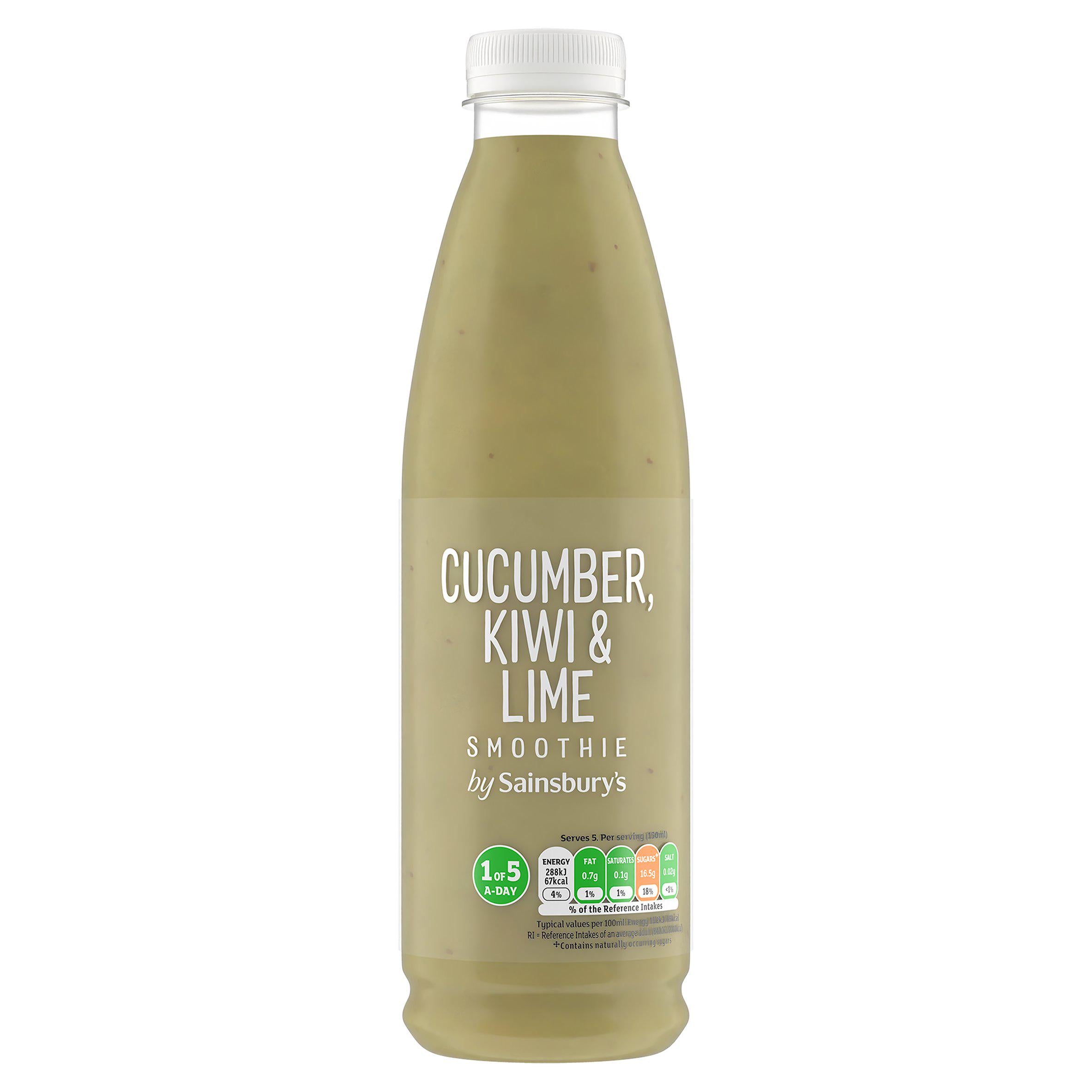 Sainsbury's Cucumber, Kiwi & Lime Smoothie 750ml GOODS Sainsburys   