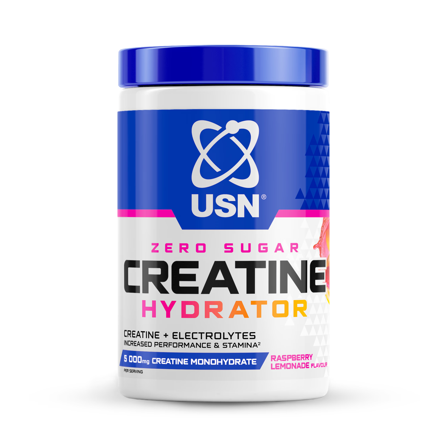 USN Creatine Hydrator Raspberry Lemonade 330g, UK version