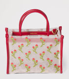 Miu Miu embroidered mesh top-handle bag small, UK version