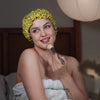 Waterproof Shower Cap for hair protection, UK version