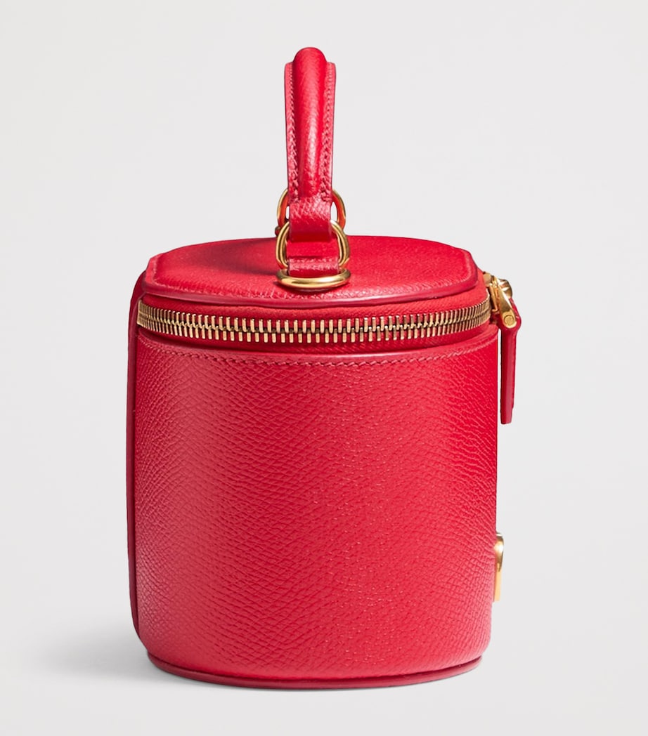 Valentino Garavani mini leather vanity case top-handle bag - British product