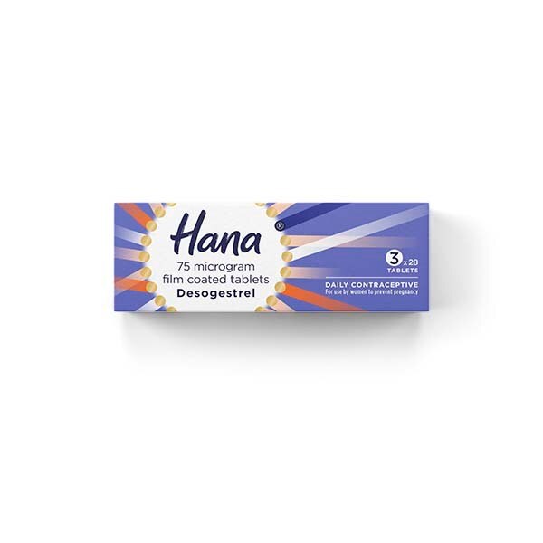 Hana Daily Contraceptive 75µg x 84 3 month GOODS Superdrug   