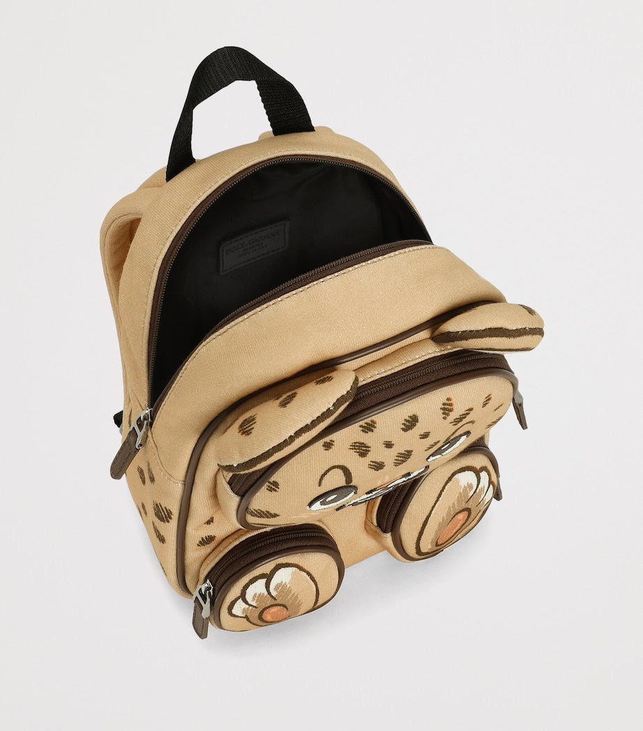 Dolce&Gabbana Kinder Leopard Cub Rucksack - Britisches Produkt