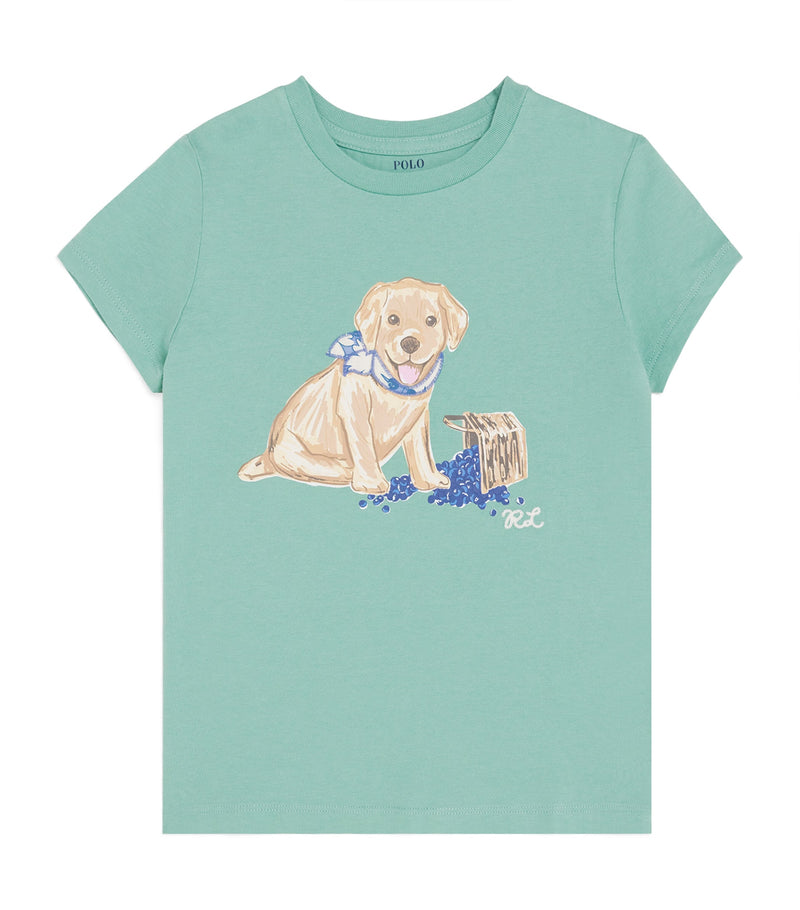 Ralph Lauren Kids printed T-shirt 7-14 years, imported from the UK