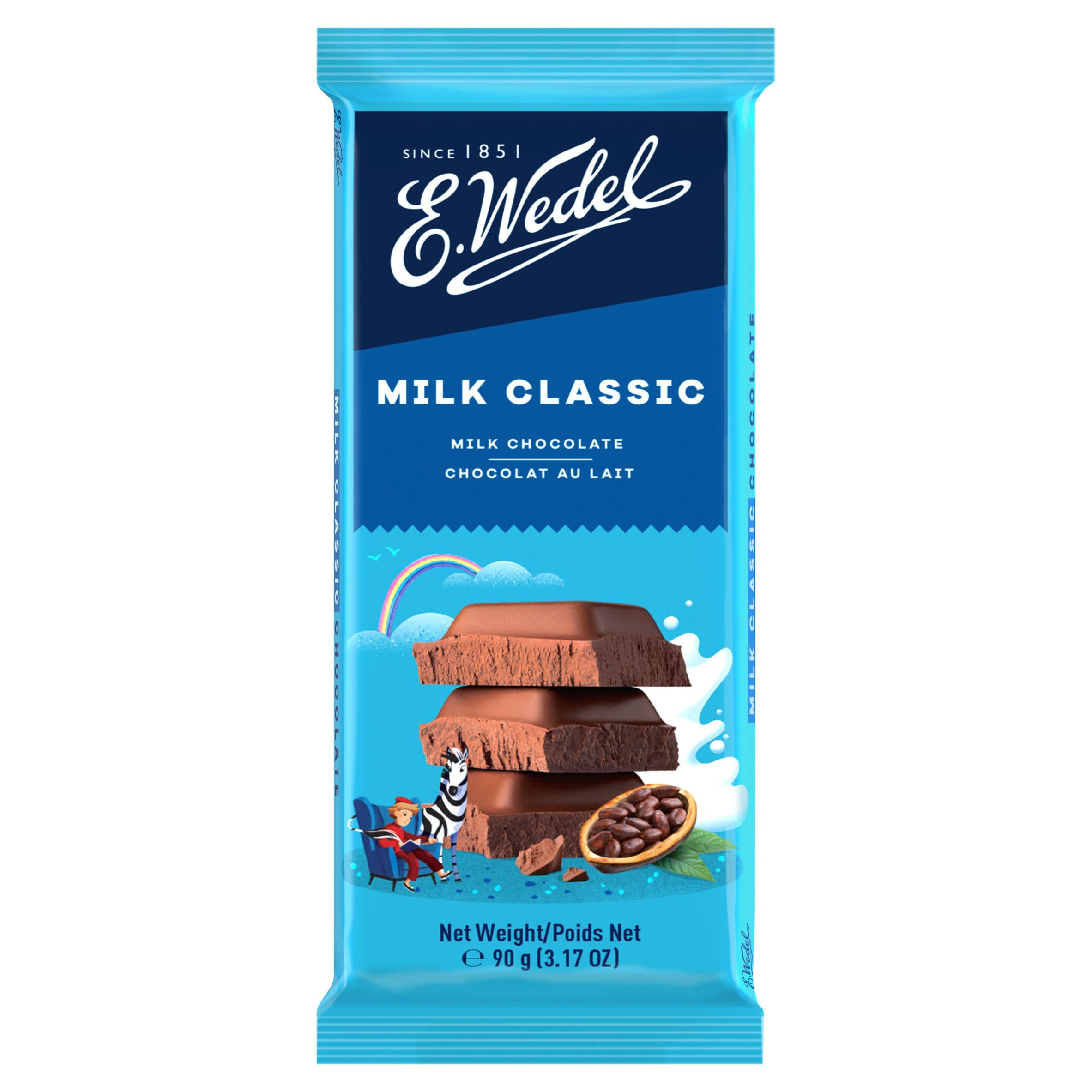 E. Wedel Classic Milk Chocolate 90g GOODS Sainsburys   