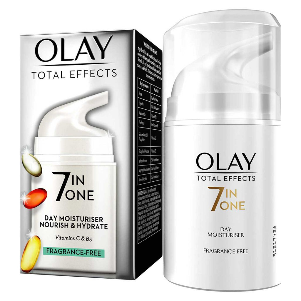 Olay Total Effects Anti-Ageing 7in1 Fragrance Free Moisturiser 50ml