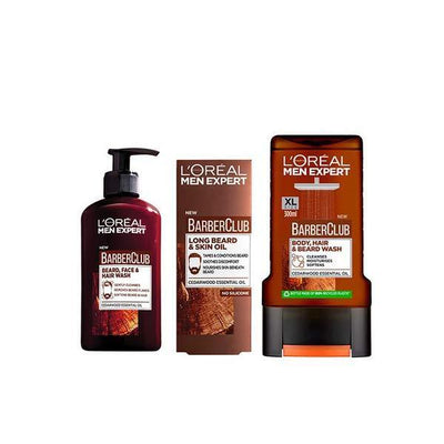 Superdrug L'Oreal Paris Men Expert BarberClub Long Beard Hair Bundle- Buy online at McGrocer