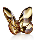 Baccarat butterfly ornament gold crystal, UK version