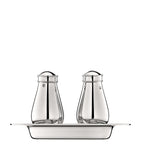 Christofle Jardin d'Eden silver-plated salt and pepper shakers with tray - British product