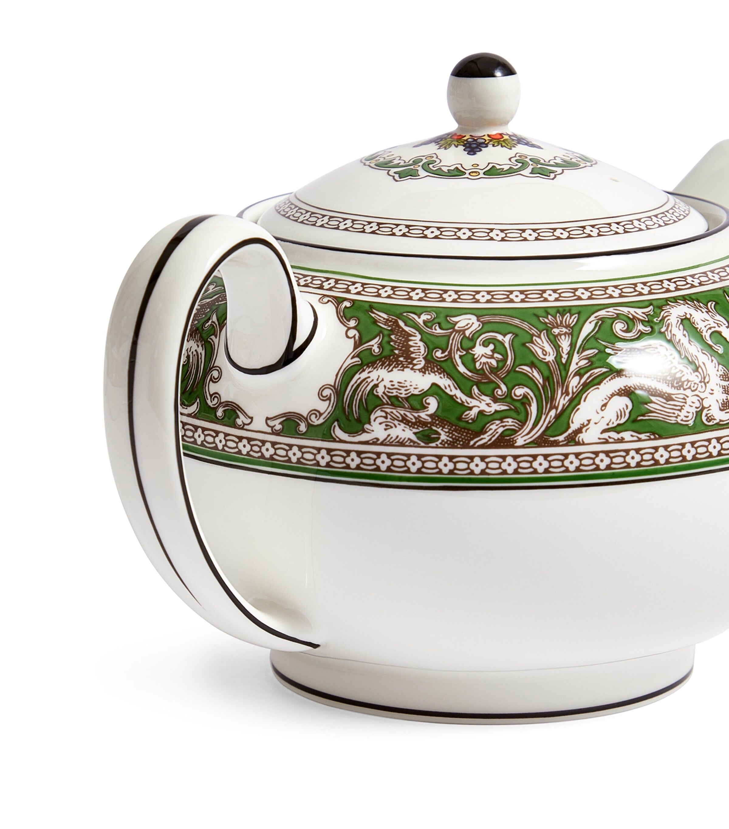 Wedgwood Florentine Verde teapot 800ml (British brand)