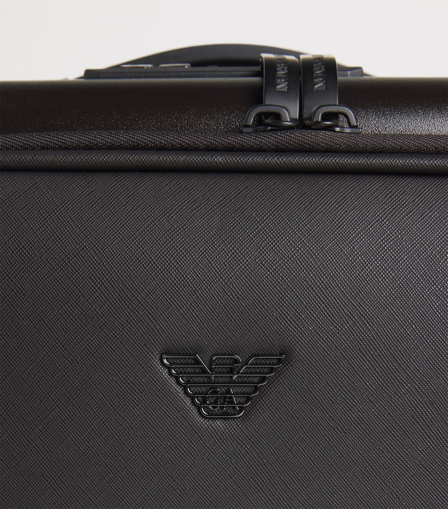 Emporio Armani Logo carry-on suitcase 55cm (British brand)