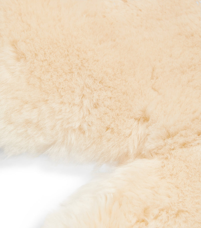 Binibamba Sheepskin Snuggler pram liner 45x67cm - British product