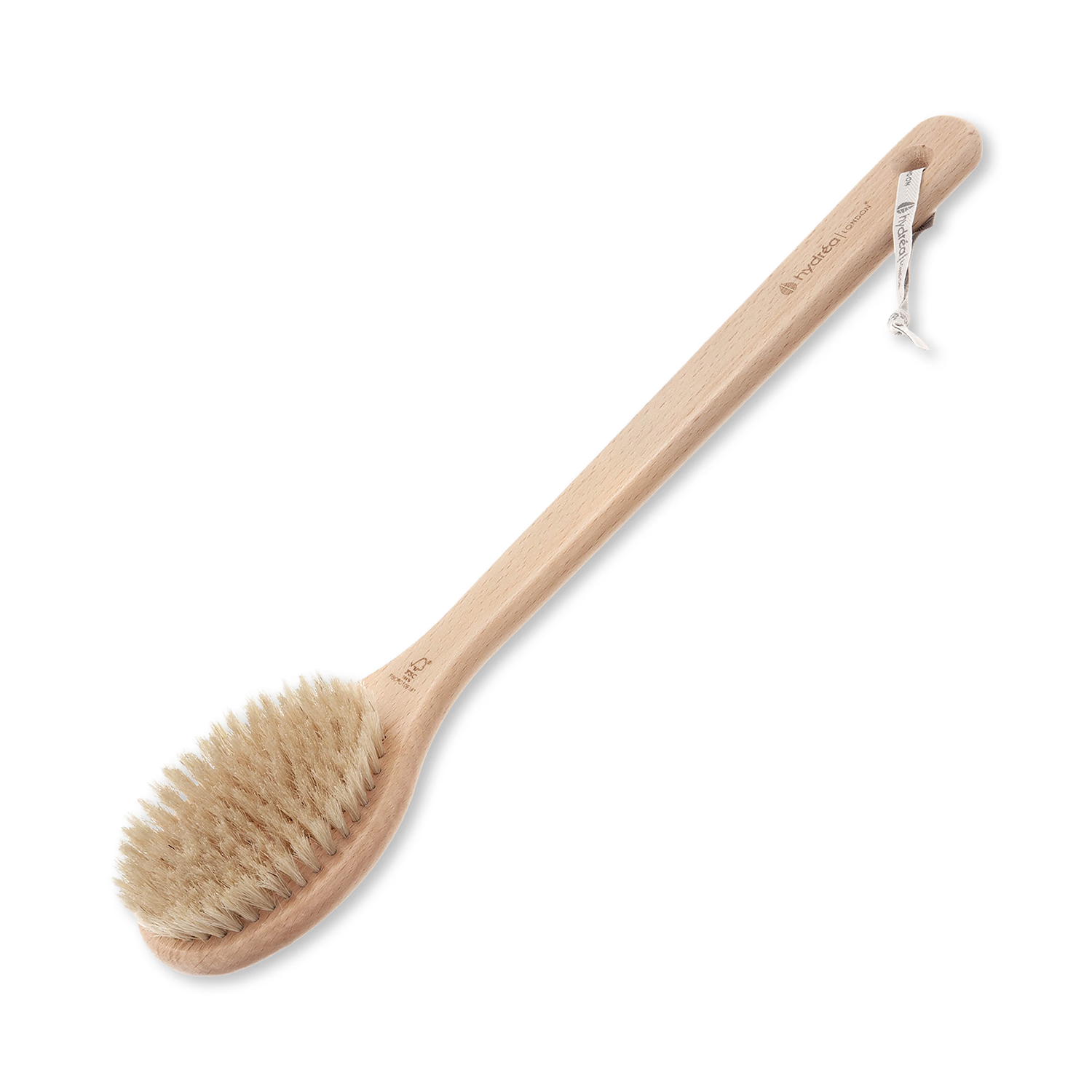 Hydréa London professional natural bristle sauna brush (British brand)