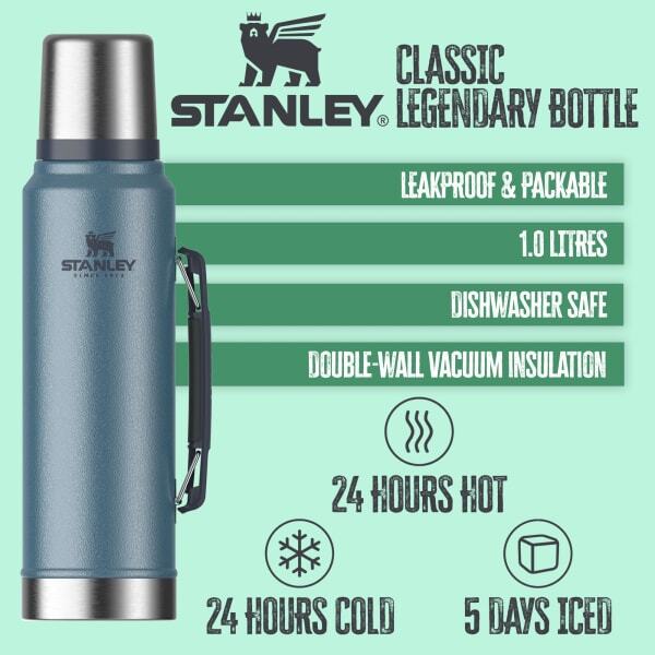 Stanley Classic Insulated Thermal Bottle 1.0L, UK version