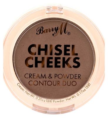 Barry M Chisel Cheeks Cream and Powder Contour Duo GOODS Boots medium  