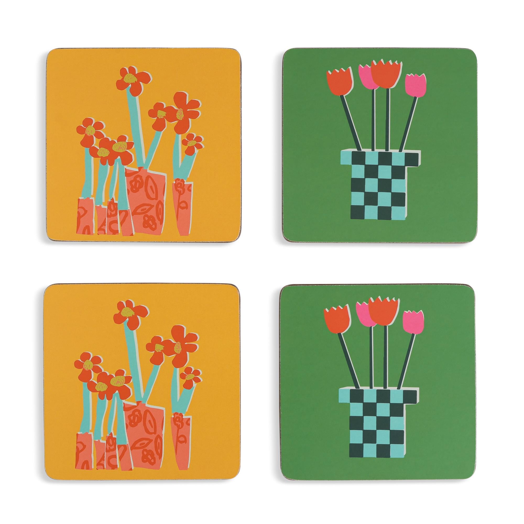 Habitat Designs in Mind Coasters 4pk GOODS Sainsburys   