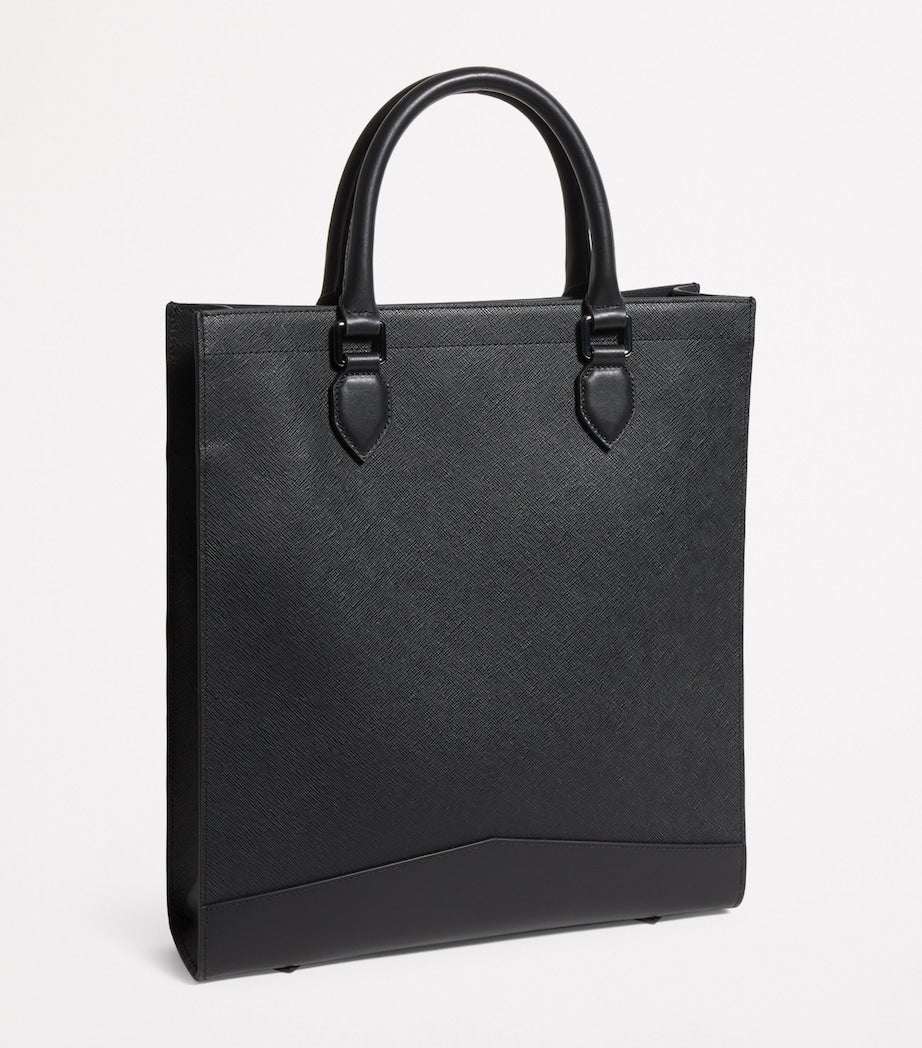 Harrods Saffiano leather tote bag, UK version