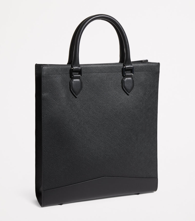 Harrods Saffiano leather tote bag, UK version