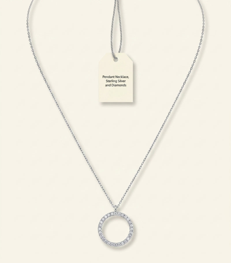 Cartier Juste Clou necklace white gold diamonds, imported from the UK
