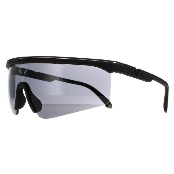 Police sunglasses SPLA28 Lewis Hamilton black rubber smoke, imported from the UK