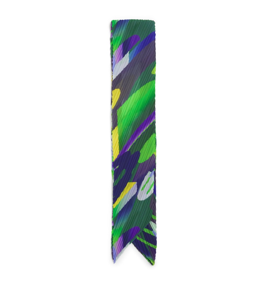 Pleats Please Issey Miyake geometric playground scarf, imported from the UK