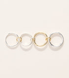 Spinelli Kilcolin Krebs Ring in Gelbgold und Sterlingsilber - Britisches Produkt