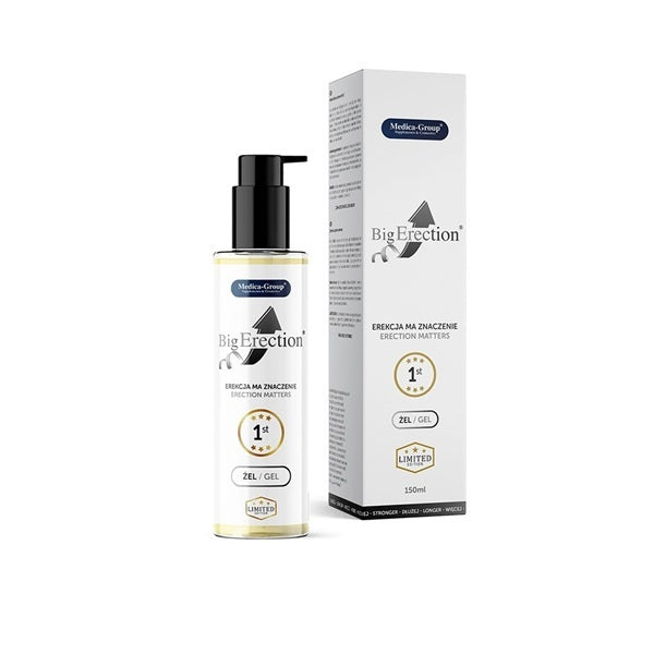 Medica Group Big Erection male enhancement gel 150ml, imported from the UK