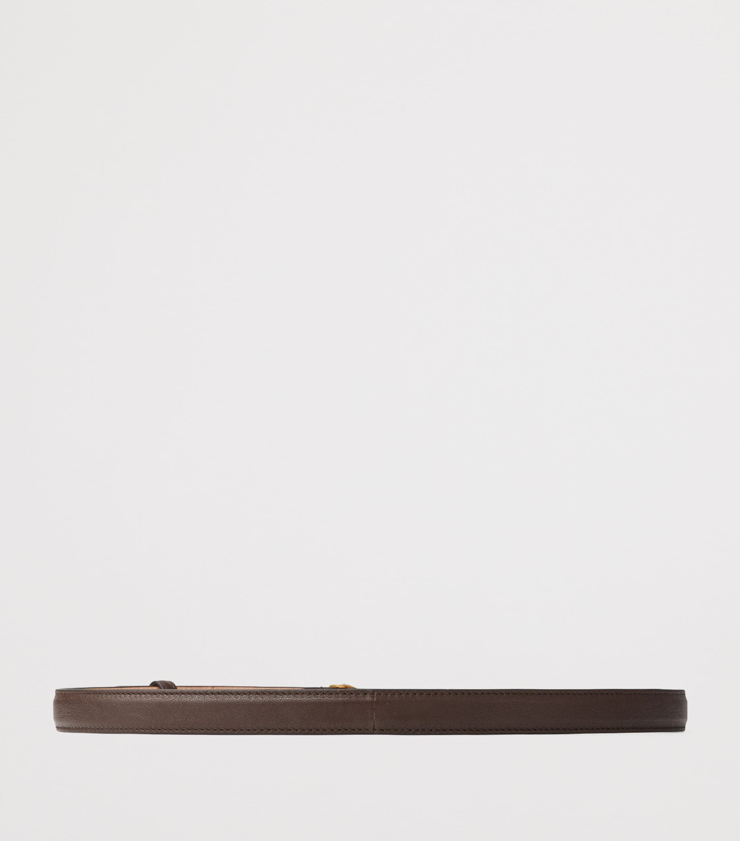 Jimmy Choo diamond clasp belt in calf leather, UK version