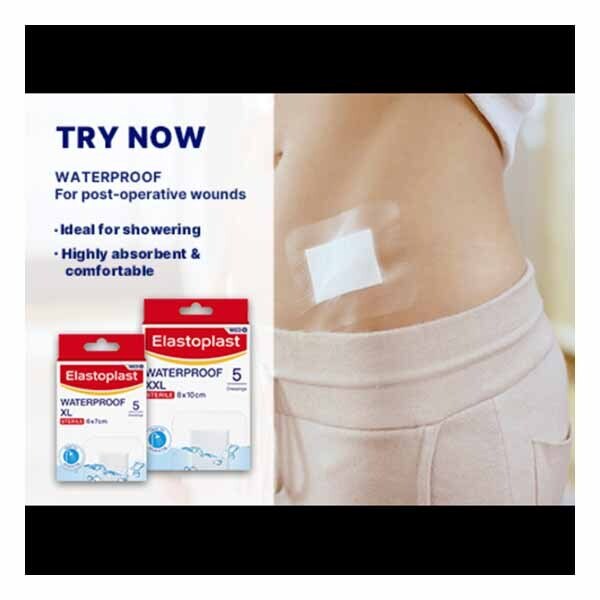 Elastoplast Sterile Waterproof Xl 5 Pcs GOODS Superdrug   